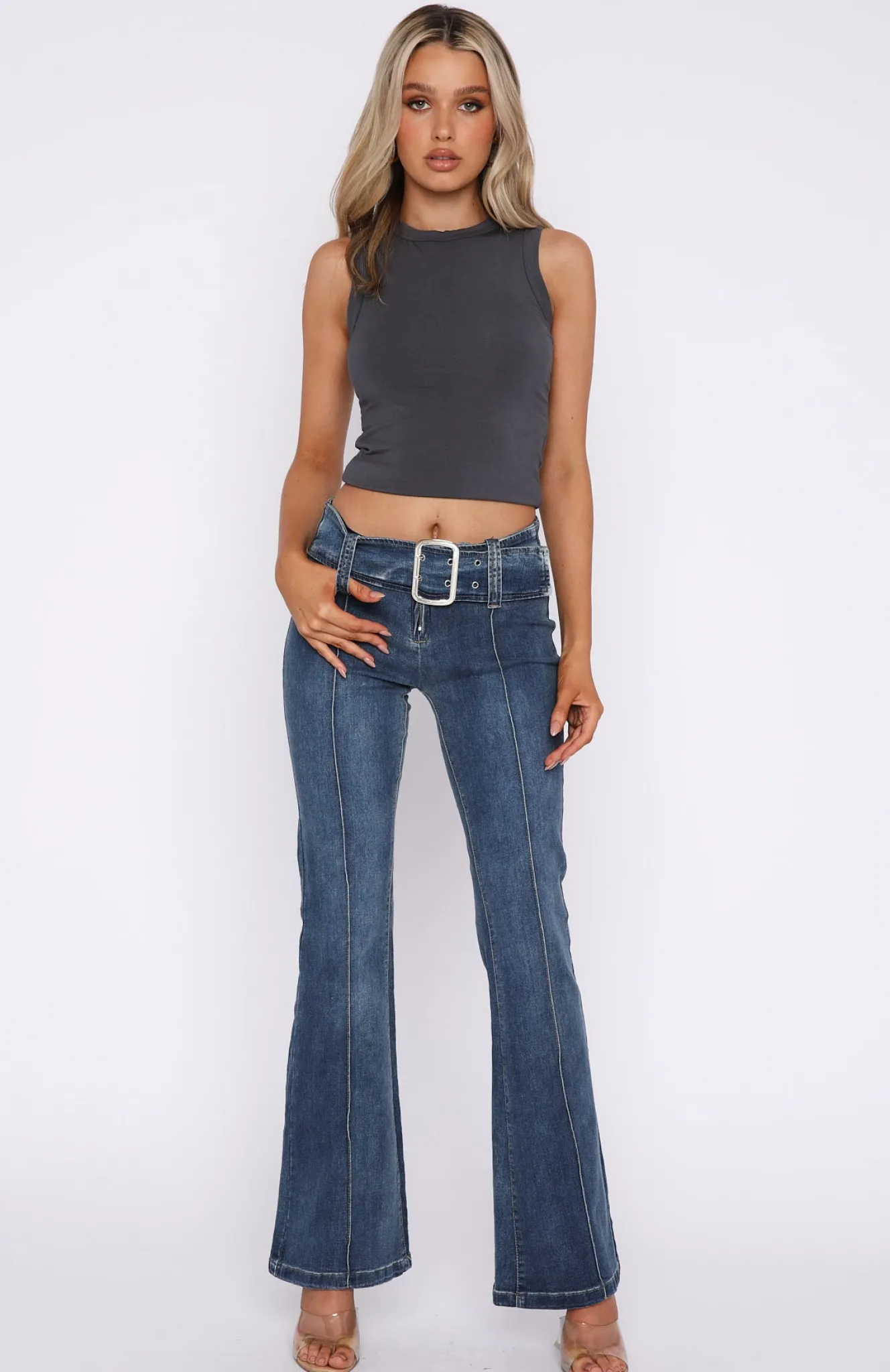 Denim | White Fox Boutique Truth Or Dare Jeans Dark Wash blue