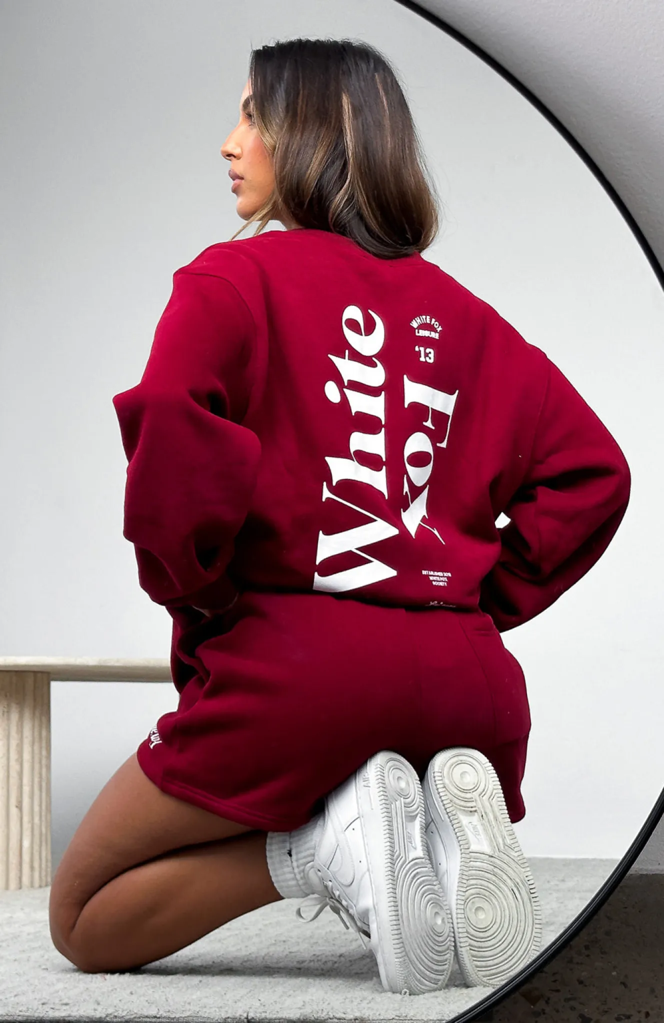 Jackets & Blazers | White Fox Boutique Turn It Around Oversized Sweater Dark red