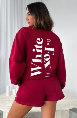 Jackets & Blazers | White Fox Boutique Turn It Around Oversized Sweater Dark red