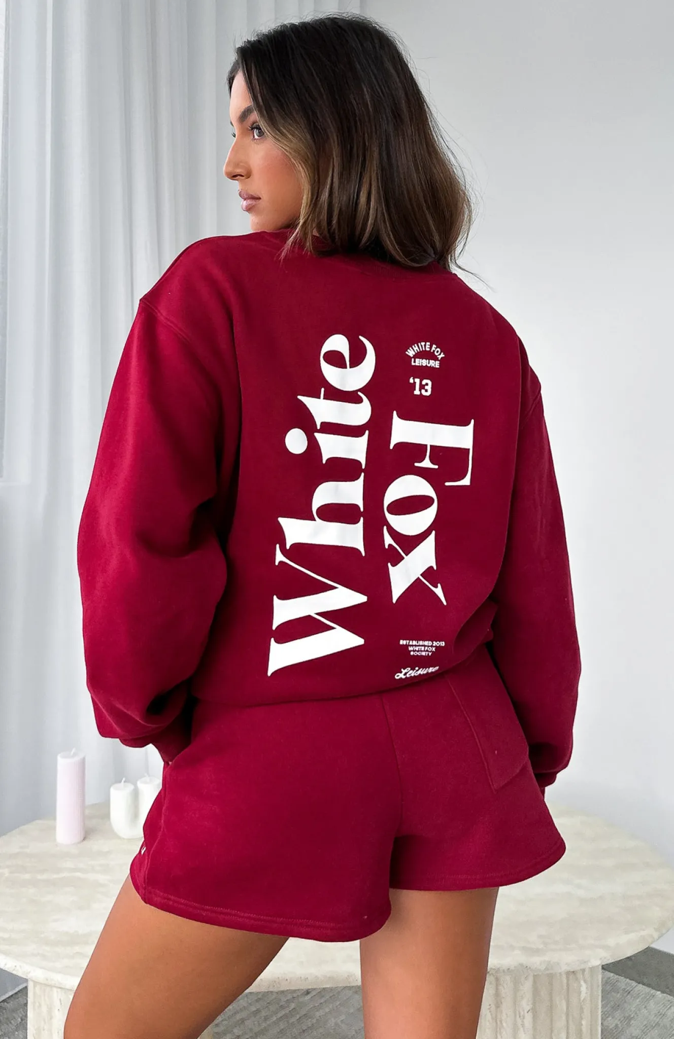 Jackets & Blazers | White Fox Boutique Turn It Around Oversized Sweater Dark red