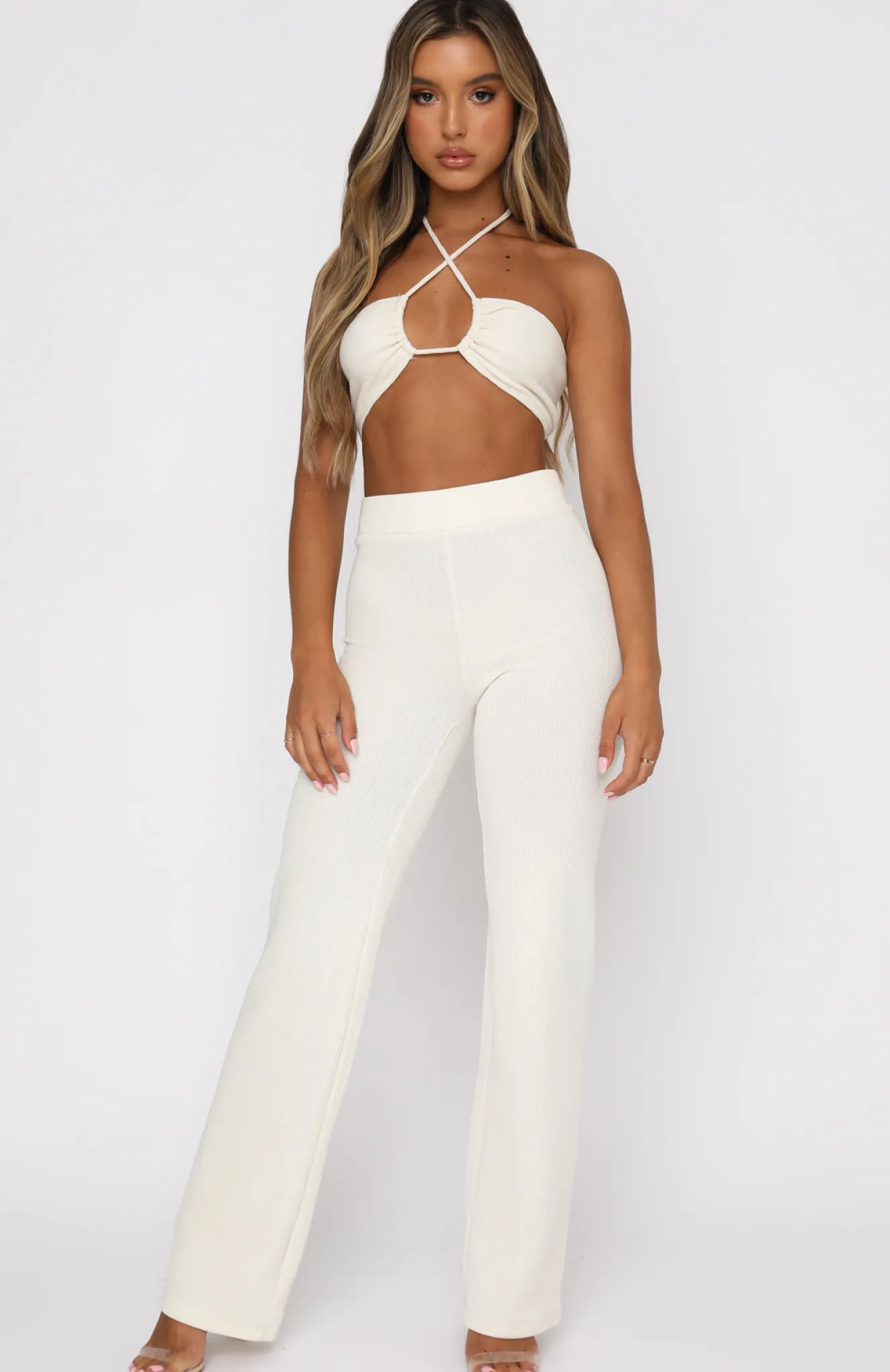 Pants | White Fox Boutique Unconditional Pants Cream nude