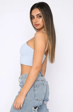 Shirts & Blouses | White Fox Boutique Universal Love Crop Blue green