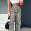 Pants | White Fox Boutique Up At Night Cargo Pants Dusty Khaki green