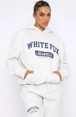 Jackets & Blazers | White Fox Boutique Varsity Vibe Hoodie Marle grey