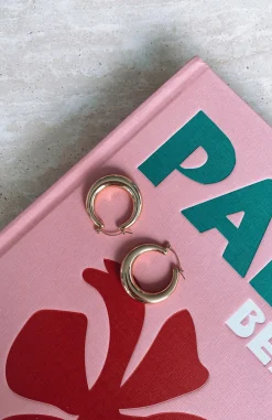 Jewellery | White Fox Boutique Vera Hoop Earrings gold
