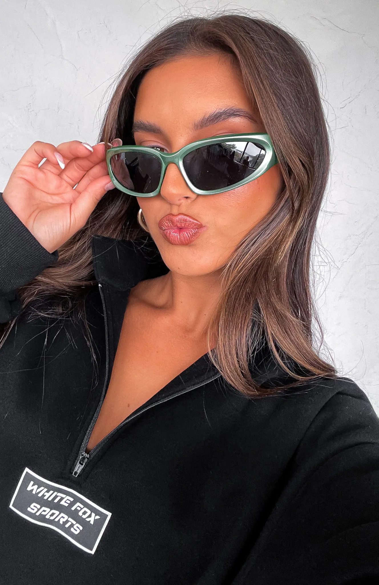 Sunglasses | White Fox Boutique Viper Sunglasses green