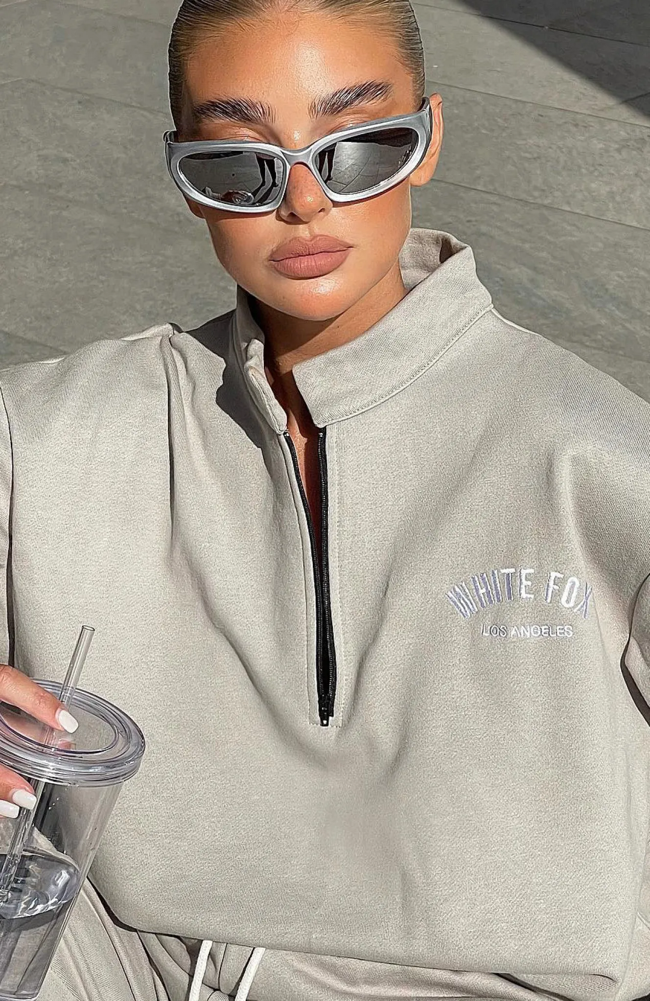 Sunglasses | White Fox Boutique Viper Sunglasses Reflective silver