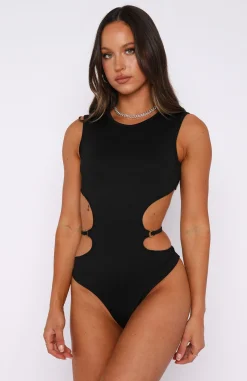 Shirts & Blouses | White Fox Boutique Want It Now Bodysuit black