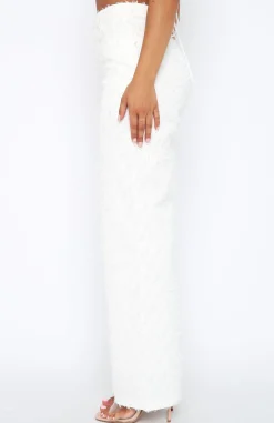 Pants | White Fox Boutique Watch Me Work Pants white