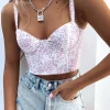 Shirts & Blouses | White Fox Boutique Weekend Love Bustier Butterfly pink