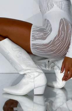 Boots | White Fox Boutique Western Cowboy Boots white
