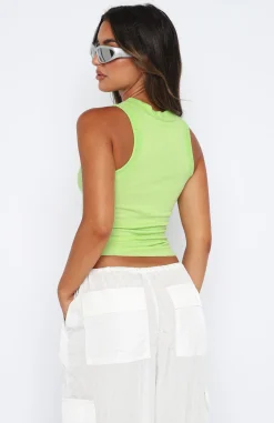Shirts & Blouses | White Fox Boutique Where I Should Be Top Lime green