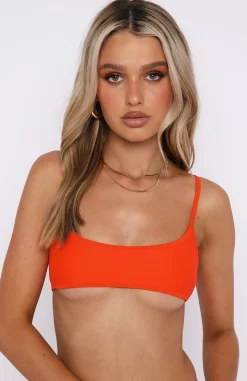 Bikini Tops | White Fox Boutique Whitehaven Bikini Top orange