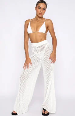 Pants | White Fox Boutique Wild One Pants Off white