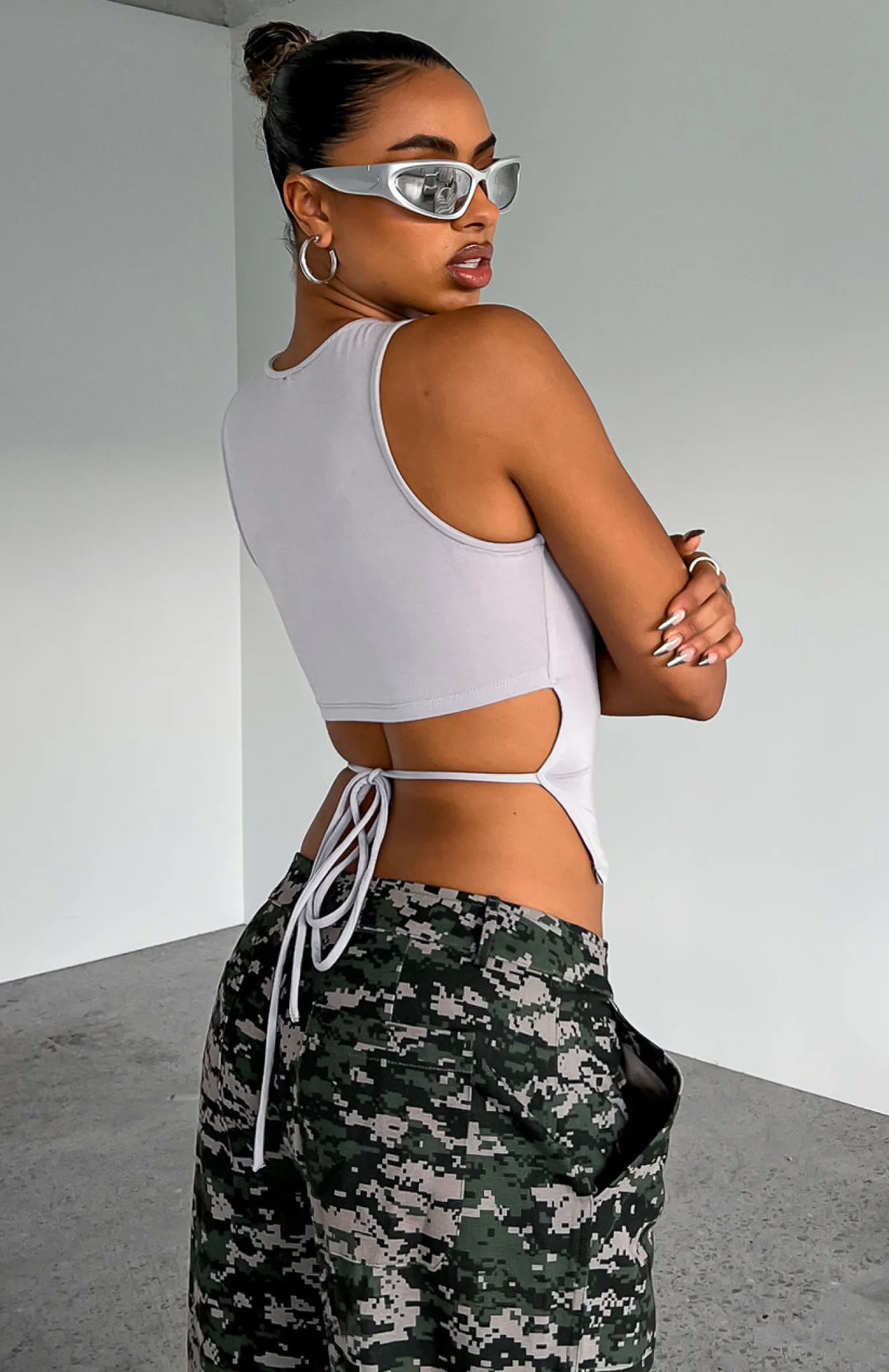 Shirts & Blouses | White Fox Boutique Wishing Well Top Slate grey
