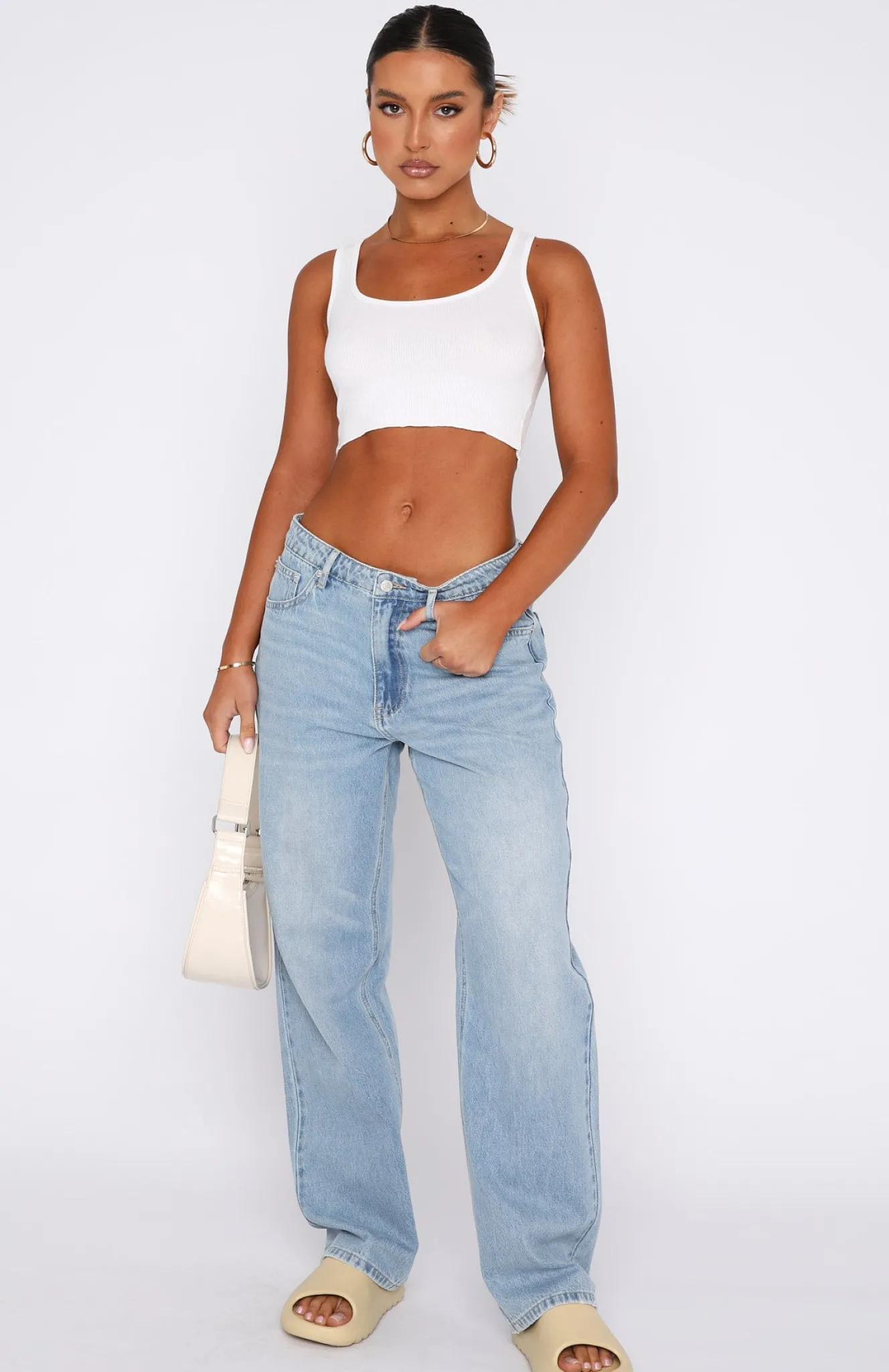 Denim | White Fox Boutique With You Jeans Vintage Mid blue