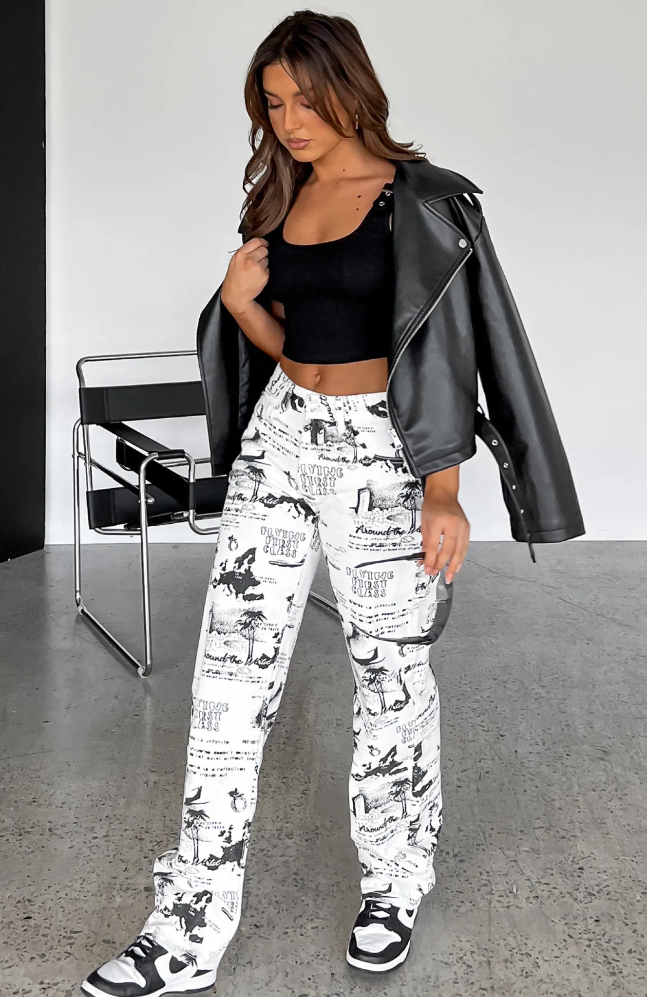Pants | White Fox Boutique Your Choice Printed Pants white