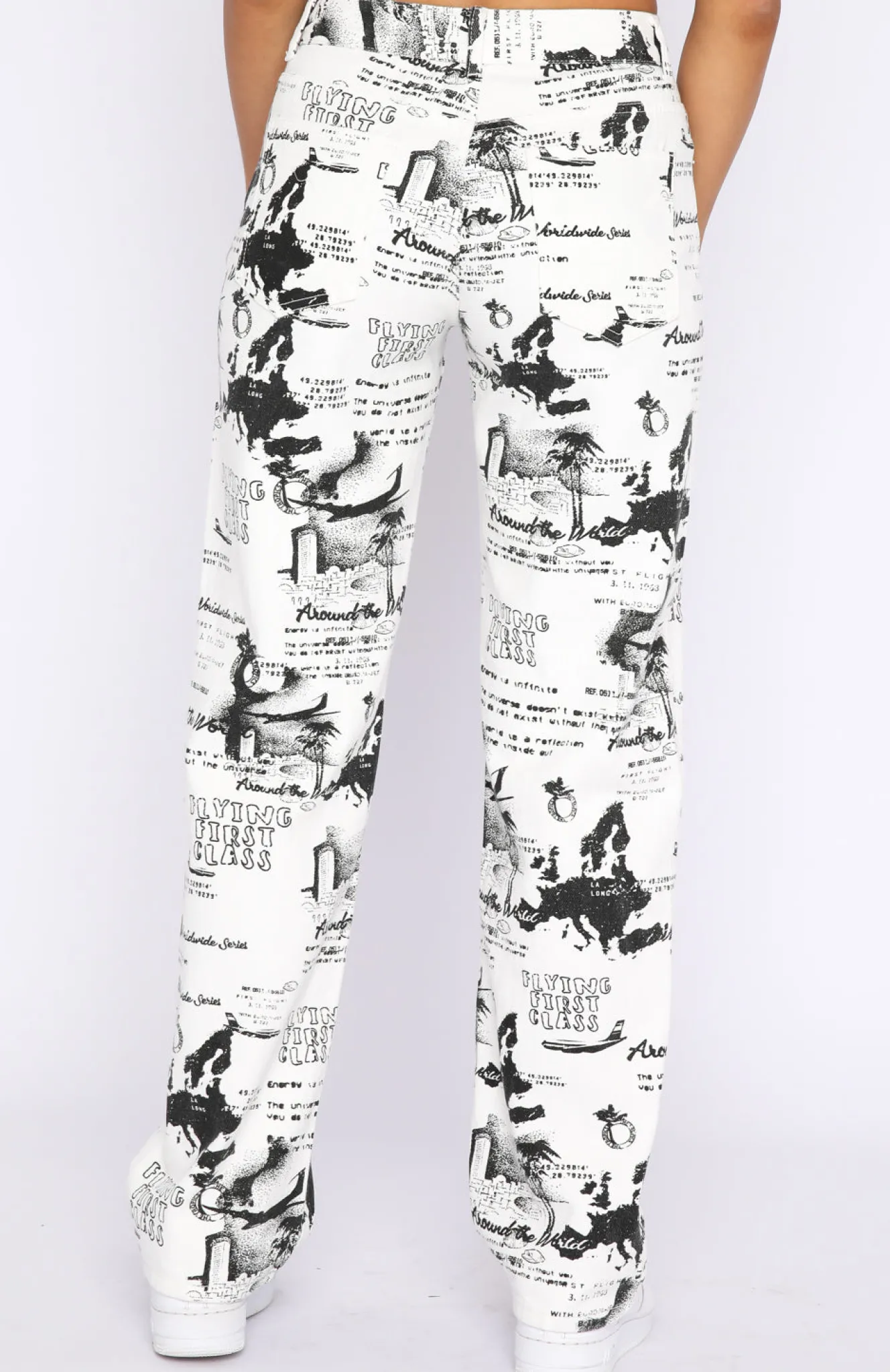 Pants | White Fox Boutique Your Choice Printed Pants white