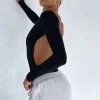 Shirts & Blouses | White Fox Boutique You've Got The Love Long Sleeve Bodysuit black