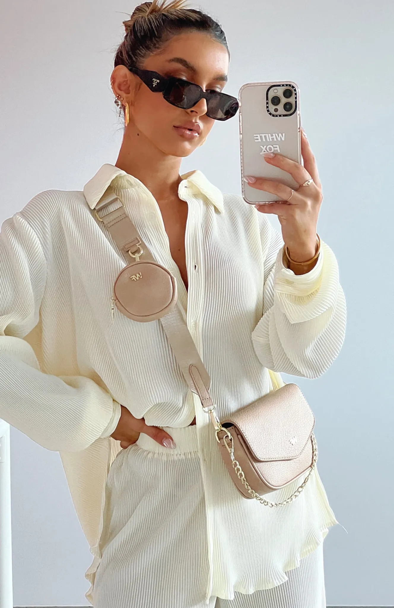 Bags | White Fox Boutique Zoe Bag PU nude